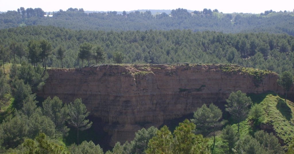 fotografía del Parque Natural de Los Cerros situado en Alcalá de Henares